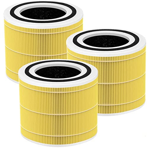 Filtros de repuesto Carmerny Core 200S True HEPA, paquete de 3