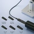 thumbnail image 2 of USB Type C to 2 Pin Plug Connectors Charging Adapters for Shaver Access Converters Plug, 2 of 20