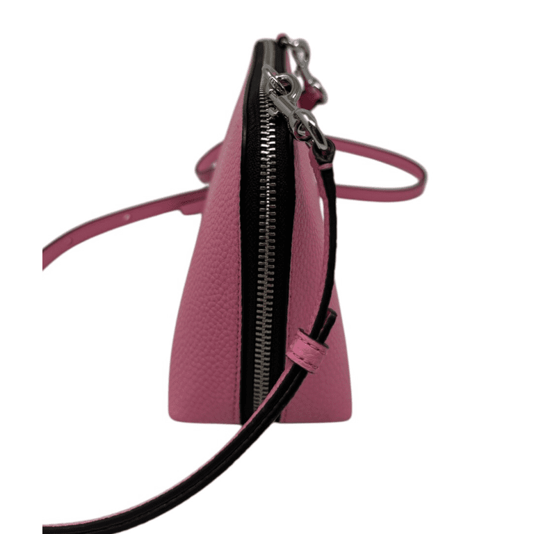 Marc Jacobs Grind Leather Crossbody Bag Pouch Petal Pink
