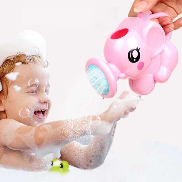 Mini juguetes de baño ligeros para bebés, juego interactivo para padres e hijos, hervidor de aspersor