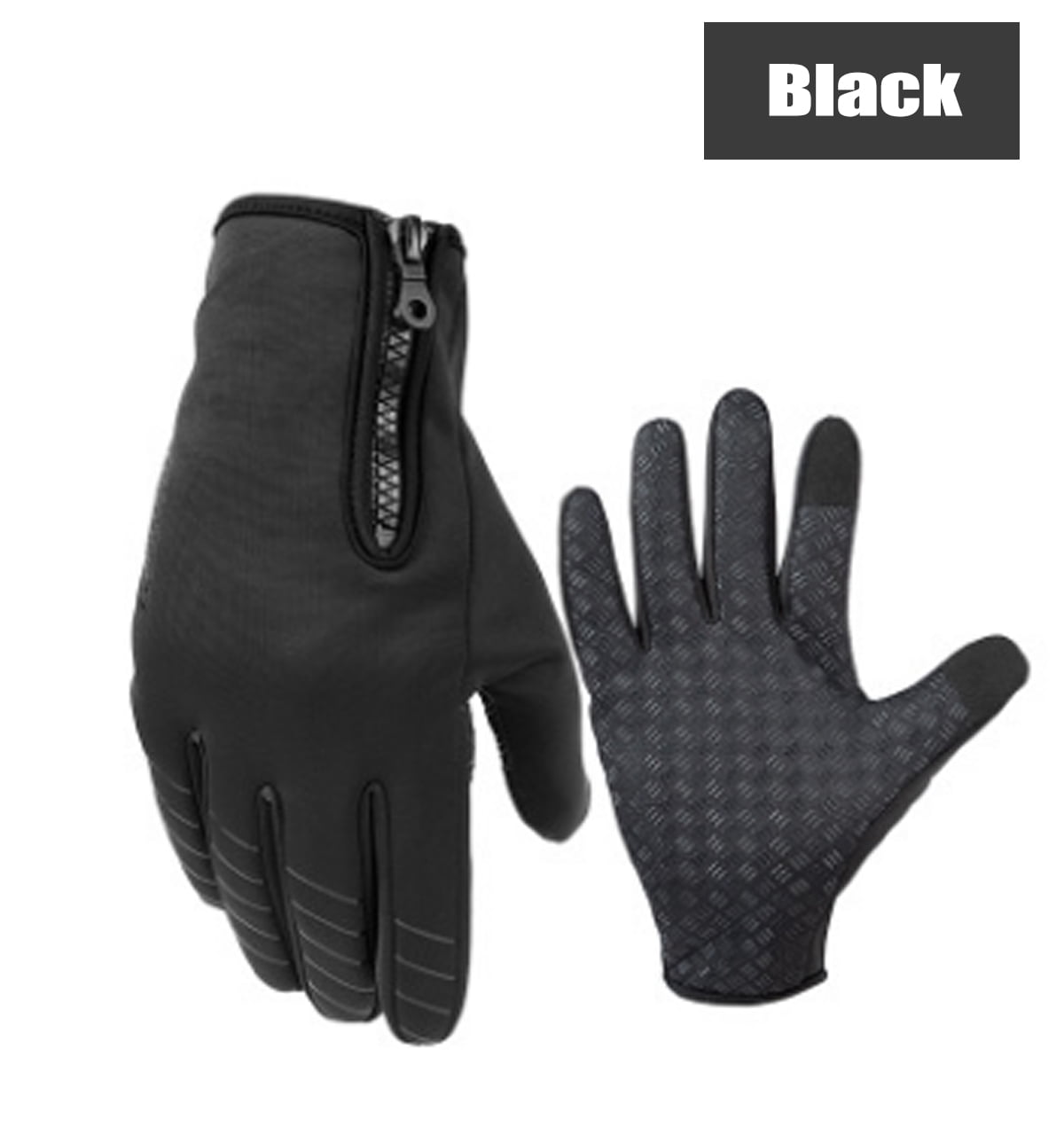 CoolChange Full Finger Cycling Thermal Windproof Gloves Touch Screen