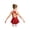 Red, variant on Kids Girls Jazz Modern Tap Dancewear Sleeveless Sequined Bowknot Ballet Dance Leotard Dress White 6