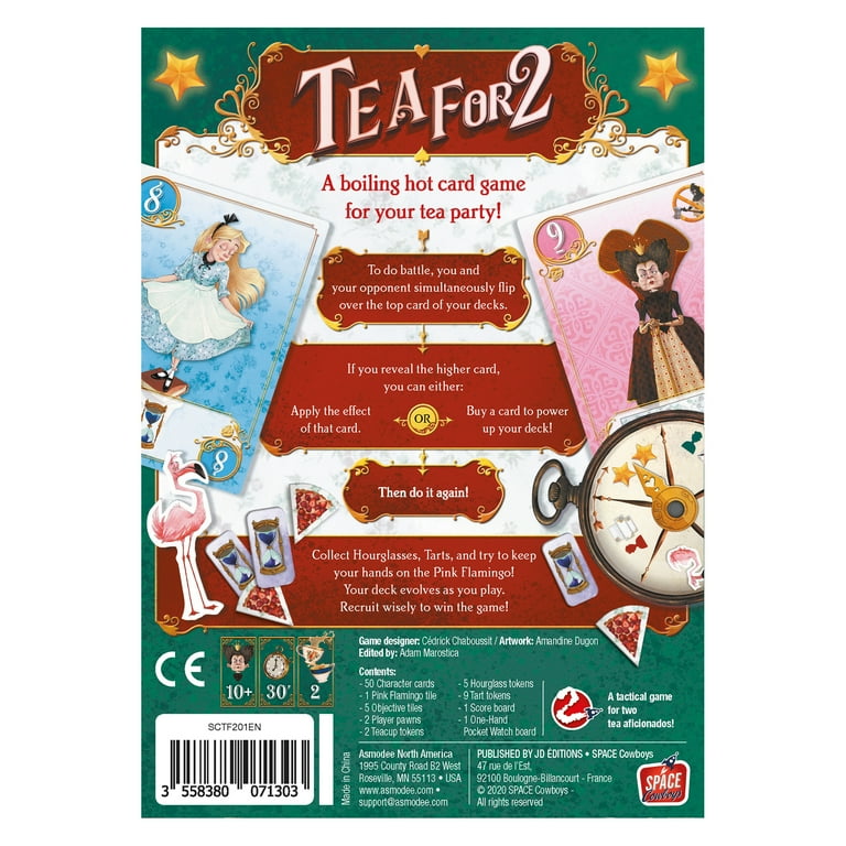 Tea for 2 Card Game, by Space Cowboys Tea for 2 Card Game, by Space Cowboys