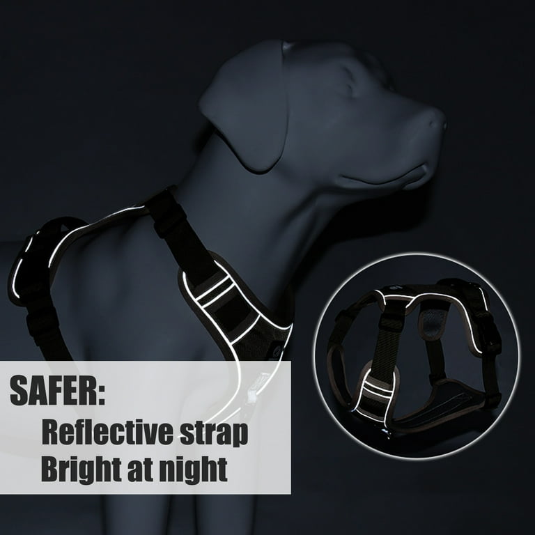 No Pull Dog Harness Upgraded Reflective Adjustable Dog Vest