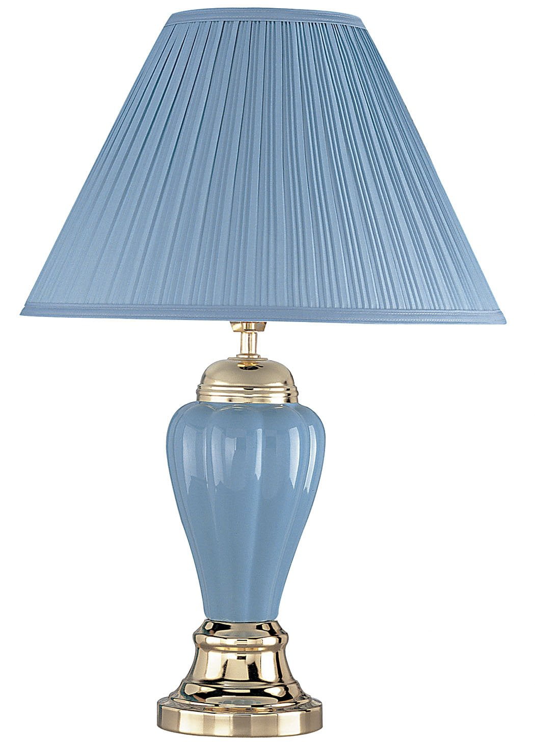 Ore International 6117BL 27 Ceramic Table Lamp - Blue - Walmart.com