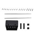 thumbnail image 3 of 1/8 RC Truck Chassis Guads Plate Protectores de parachoques trasero para el modelo -6 G63 Plata, 3 of 9