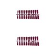 thumbnail image 1 of Seitruly 24 piezas de uñas postizas de cobertura completa en forma de T prensa en puntas de uñas decoración de manicura Type6 NO6 Seitruly CBP449626, 1 of 6