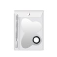 thumbnail image 1 of Mixing Plate Smooth Surface Various Shapes Stainless Steel Makeup Mixing Color Palette for Cosmetic, 1 of 8