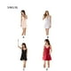 thumbnail image 4 of Camisón Minnieouse con cuello en V Rosa S, 4 of 6