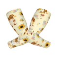 thumbnail image 2 of Bingfone Farmers Gardening Sleeves Sun Protection Arm Cooling Sleeves For Women Men With Thumb Hole - Watercolor Bee Honey Honeycomb Bee, 2 of 8