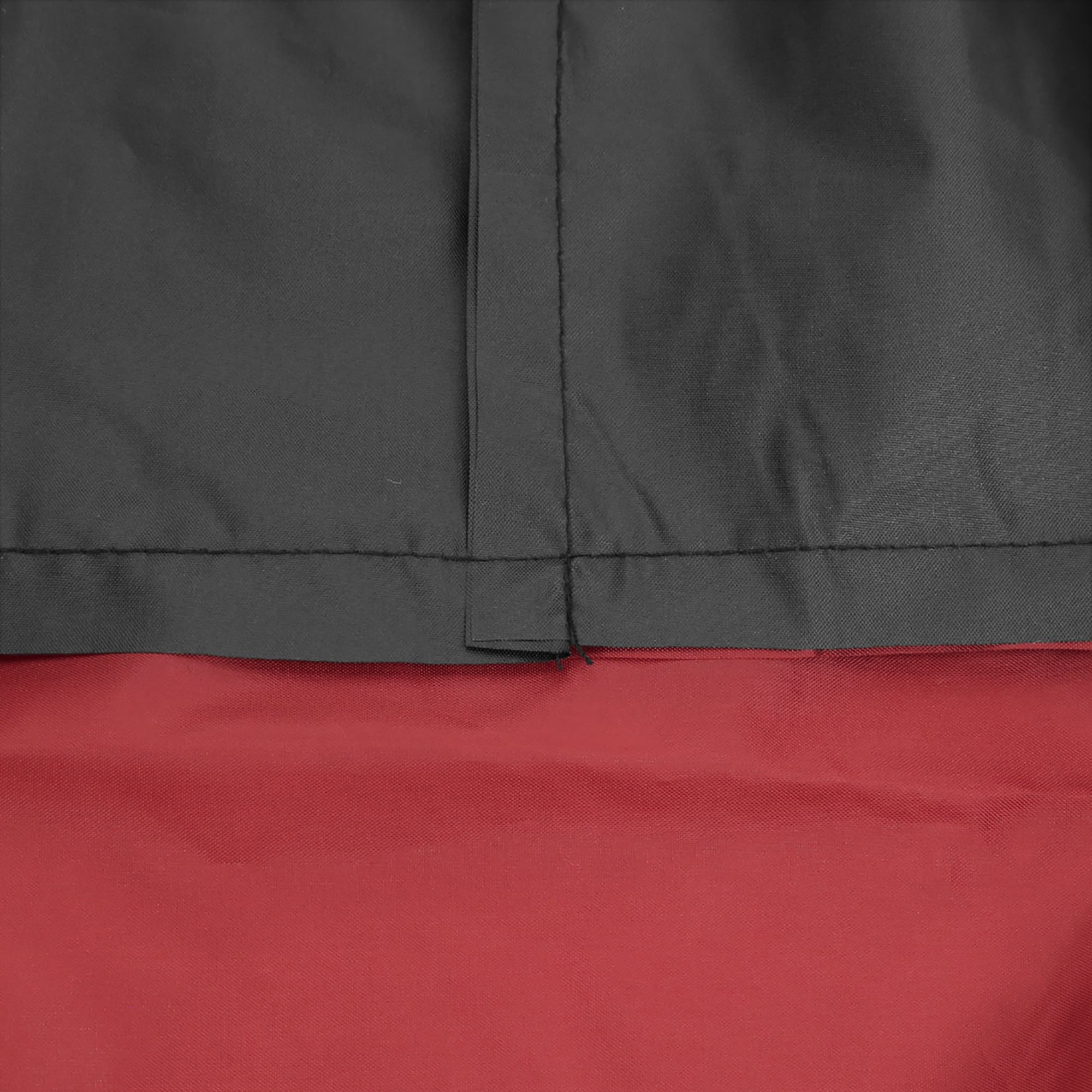Unique Bargains Durable XXXL 180T Black+Red Motorcycle Cover for Goldwing 1100 1200 1500 1800