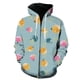 thumbnail image 1 of Sudadera con capucha y cremallera con estampado 3D de graffitis para hombre y mujer, moda de invierno, informal, estilo Harajuku, ropa de calle, tops, 1 of 6