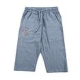 thumbnail image 4 of VBARHMQRT Fringe Pants Jogging in Spring and Summer Relaxing and Relaxing Beach Vacation Nine Point Sweatpants, 4 of 4