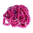 thumbnail image 1 of 100 Uds bandas de pie de paloma Yuyangstore Anillos de identificación de aluminio rosa, 1 of 8