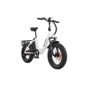 Cyrusher Rumble Electronic Bike for Adult 28,500W E-Bike 48V 18Ah UL2849 22 MPH Max Speed Step-Through Bike for Daily Commute