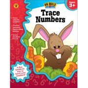 Brighter Child Big Skills for Little Hands Big Skills: Trace Numbers Workbook Grade PK-K (32 pages)