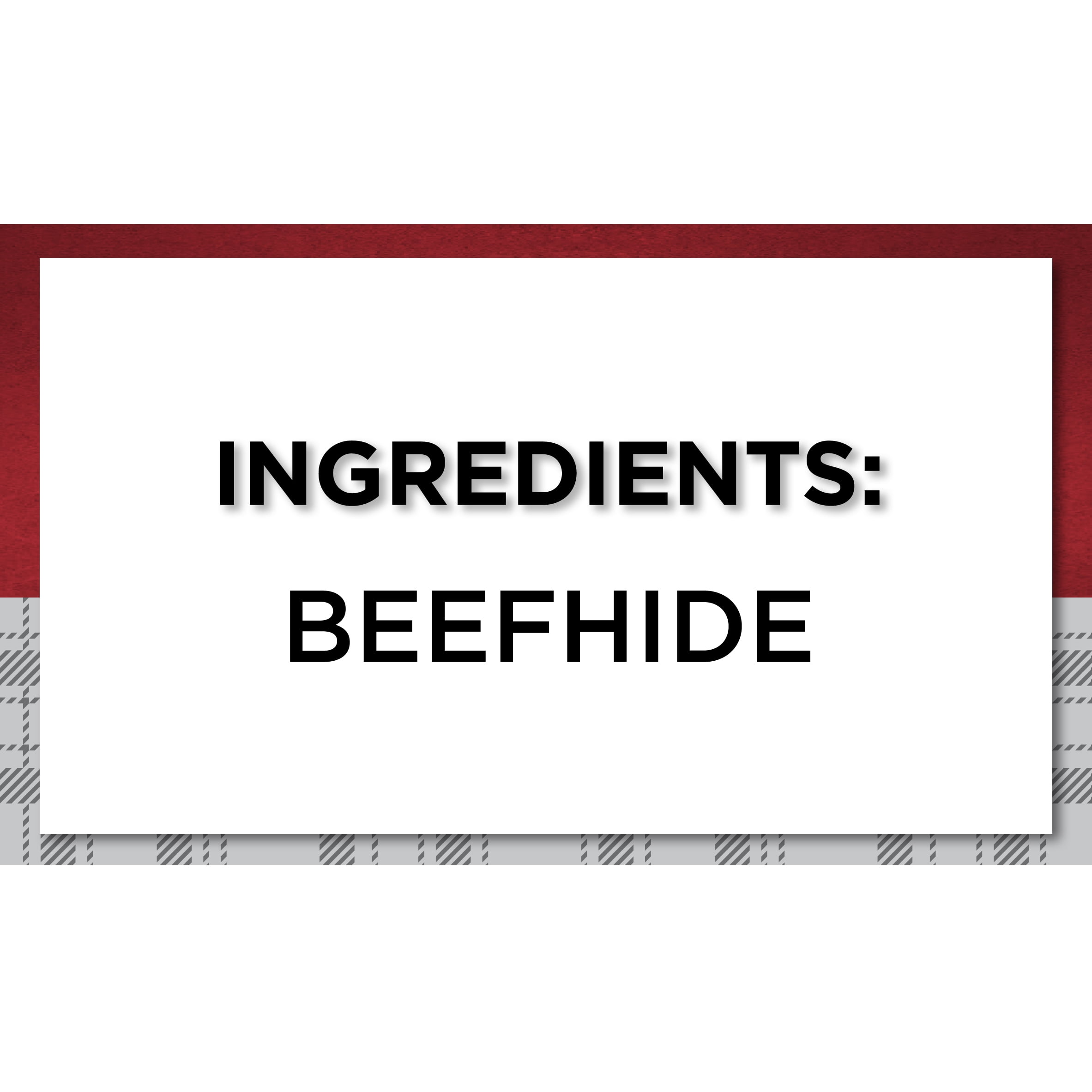(4 pack) Ol' Roy Beefhide Large Knotted Bones Chews for Any Size Dogs, 16.2 oz, 3 Count