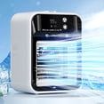 thumbnail image 1 of Enfriador De Aire Portátil, Niebla Recargable USB Del Indicador Digital Del Refrigerador De Aire De Escritorio Para Dormir, 1 of 7