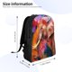 thumbnail image 4 of Fotbe Oil Paintings of Elephants Mochila de Viaje para Laptop, Mochila Ejecutiva Delgada y Resistente 15.6", 4 of 8
