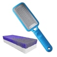 thumbnail image 1 of Professional Feet Care Pedicure Kit Scrubber Foot File And 2 In 1 Pumice Stone For Foot Callus Remover, 1 of 1