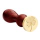 thumbnail image 2 of Cuadros Decorativos Sello de cera para sellar plantas de metal antiguo, mango de madera, decoración artesanal antigua (D), 2 of 8