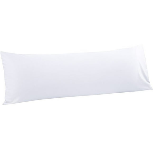 Under 10 Pillow Case Brushed Microfiber Body Pillow Cover Soft and Cozy Full Body Pillowcase for Adults 20" X 54"(Not Include Body Pillow)