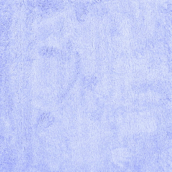 Ahgly Company Machine Washable Indoor Square Abstract Blue Contemporary Area Rugs, 3' Square