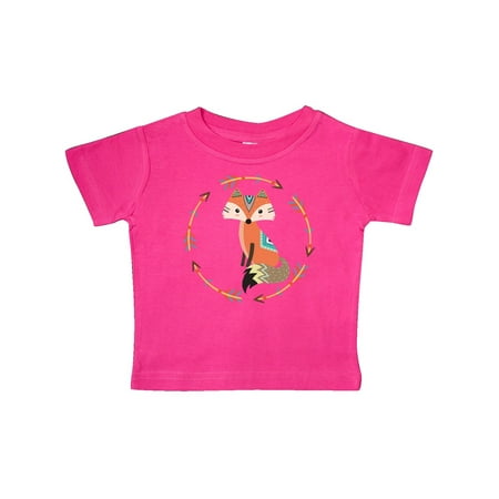 

Inktastic Tribal Forest Fox Cute Woodland Gift Baby Boy or Baby Girl T-Shirt
