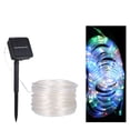 thumbnail image 1 of Labymos 12M/39.4Ft 7.2W 120 LED Solar Powered Energy Rope Light Lawn Lamp Multi-color Combination In, 1 of 8
