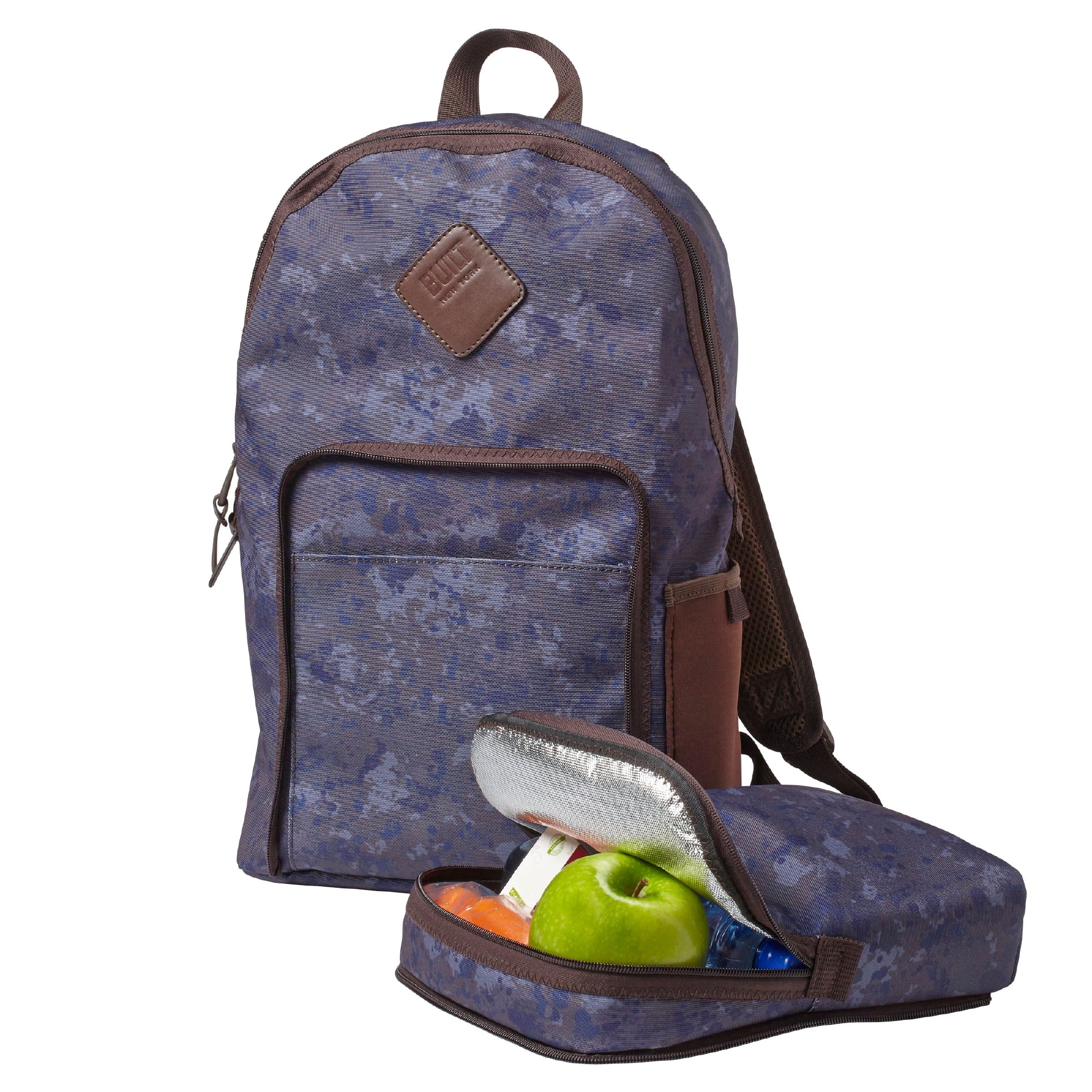 backpack with built in lunch box