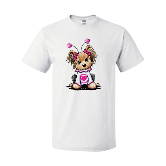 Inktastic Love Bug Yorkie T-Shirt