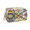 Multicolor 2, variant on Mexican Talavera Ceramic Tile Crossbody Bag for Women, Mexico Multi Pocket Shoulder Purse, Waterproof Lightweight Casual Handbag with Adjustable Strap for Travel Everyday