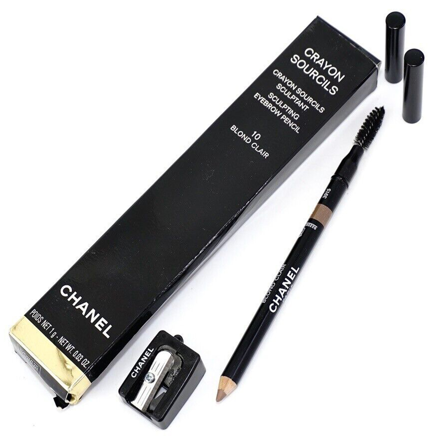 chanel crayon sourcils sculpting eyebrow pencil