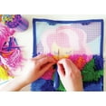 thumbnail image 7 of Kahootz DIY Crafting Mermaid Yarn Latch Kit Mini Rug, 7 of 7