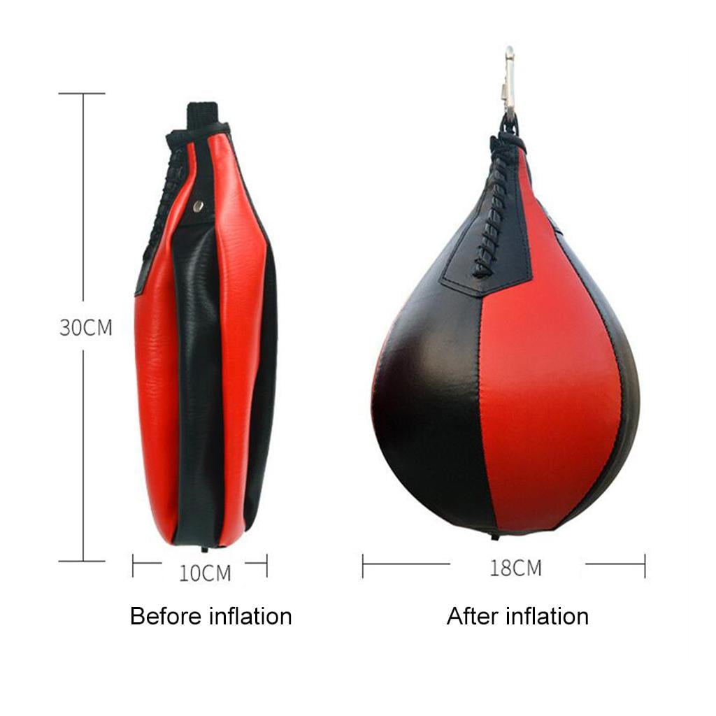 Boxing Training package, Heavy Duty PU Leather Hanging Swivel Punch for Boxing MMA boxeo en tailandia Thai Fitness Fighting Sport Training Red