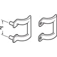 thumbnail image 2 of Juego de manijas para puerta de ducha Slide-Co, soporte de 5 cm, cromadas, 2 of 2