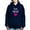 Navy, variant on CafePress - Be Kind Hooded Sweatshirt - Pullover Hoodie, Classic & Comfortable Hooded Sweatshirt