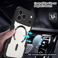 thumbnail image 4 of Magnetic Full-Body Protective Case with Built-in Glass Screen & Camera Cover for iPhone 17Promax 6.9 Inch, Drop Proof Shockproof Cover, Black, 4 of 5