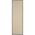 thumbnail image 6 of SAFAVIEH Natural Fiber Keane Solid Sisal Area Rug, Natural/Dark Grey, 4' x 6', 6 of 9