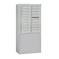 thumbnail image 3 of Salsbury Industries Freestanding USPS 19 Door Front Load 4C Horizontal Mail Center, 3 of 4