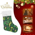 thumbnail image 4 of Coolnut Christmas Stocking Personalized Cactus Large Candy Stocking Hanging Gift Xmas Stockings Decoration 1 PC for Family Holiday Party Ornaments Decor Fireplace, 4 of 7