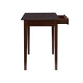 thumbnail image 4 of Linon Delanie Single Drawer Desk - Walnut, 4 of 4