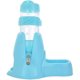 thumbnail image 1 of Botella de agua para hámster con cuenco para animales pequeños, roedores, chinchillas, conejos, ratas, hurones, 80 ml, azul, 1 of 5