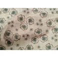 thumbnail image 5 of oneOone Cotton Cambric Dusty Teal Green Fabric Florals Craft Projects Decor Fabric Printed By The Yard 56 Inch Wide, 5 of 6