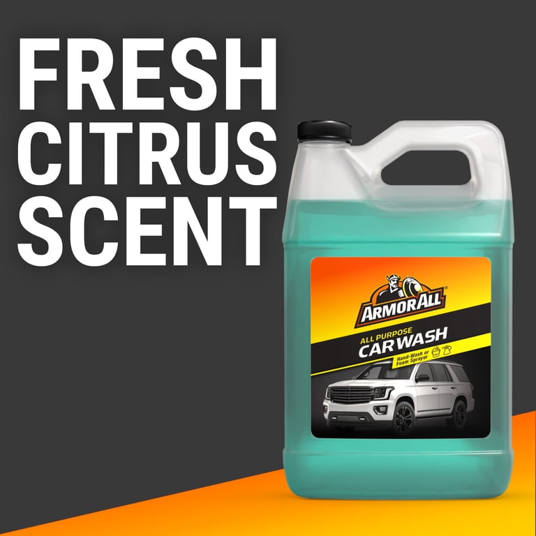 Armor All All-Purpose Car Wash, Citrus Scent, 128oz photo 5