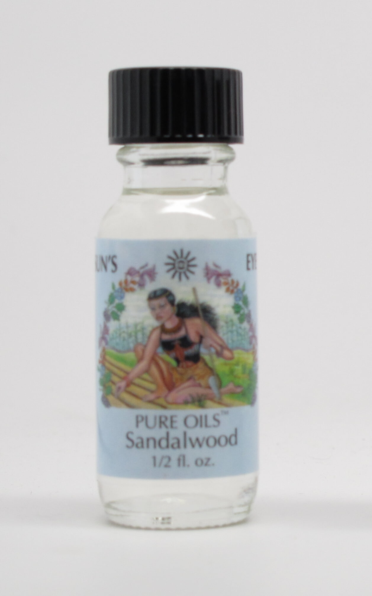 Sandalwood - Sun's Eye Body Grade Blended Oil - ½ Ounce Bottle
