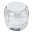 thumbnail image 1 of Dispensador De Arroz, Caja De Almacenamiento De Granos De Buen Sellado Giratorio Transparente De 6 Kg Para Frigorífico, 1 of 7