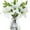 White, variant on Viworld Artificial Tiger Lily 5Pcs Latex Fake Flowers Real Touch Bouquet For Wedding Party Home Office Garden Hotel Decor (White)