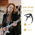 thumbnail image 5 of Guitar Capo Folk Acoustic Guitars Capo Replacement Ukulele Capo for Performance, 5 of 9