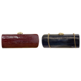 thumbnail image 1 of Hombro Textu Mujeres Con Cadena Patrón Embrague (vino) Rojo, 1 of 5